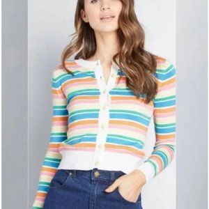 Collectif X Modcloth Womens 14 Multicolor Rainbow